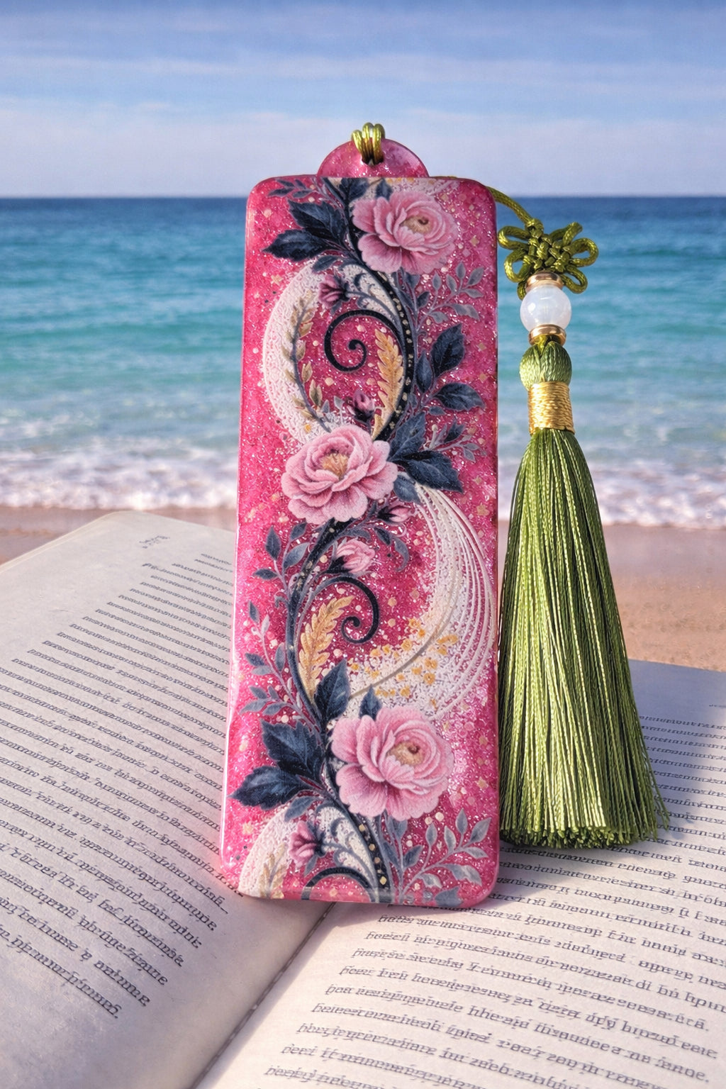 Marque pages fleur image 0