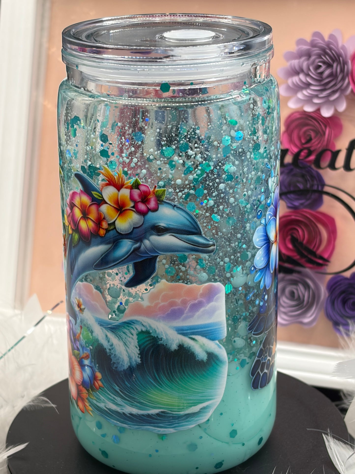Tumbler tortue image 1