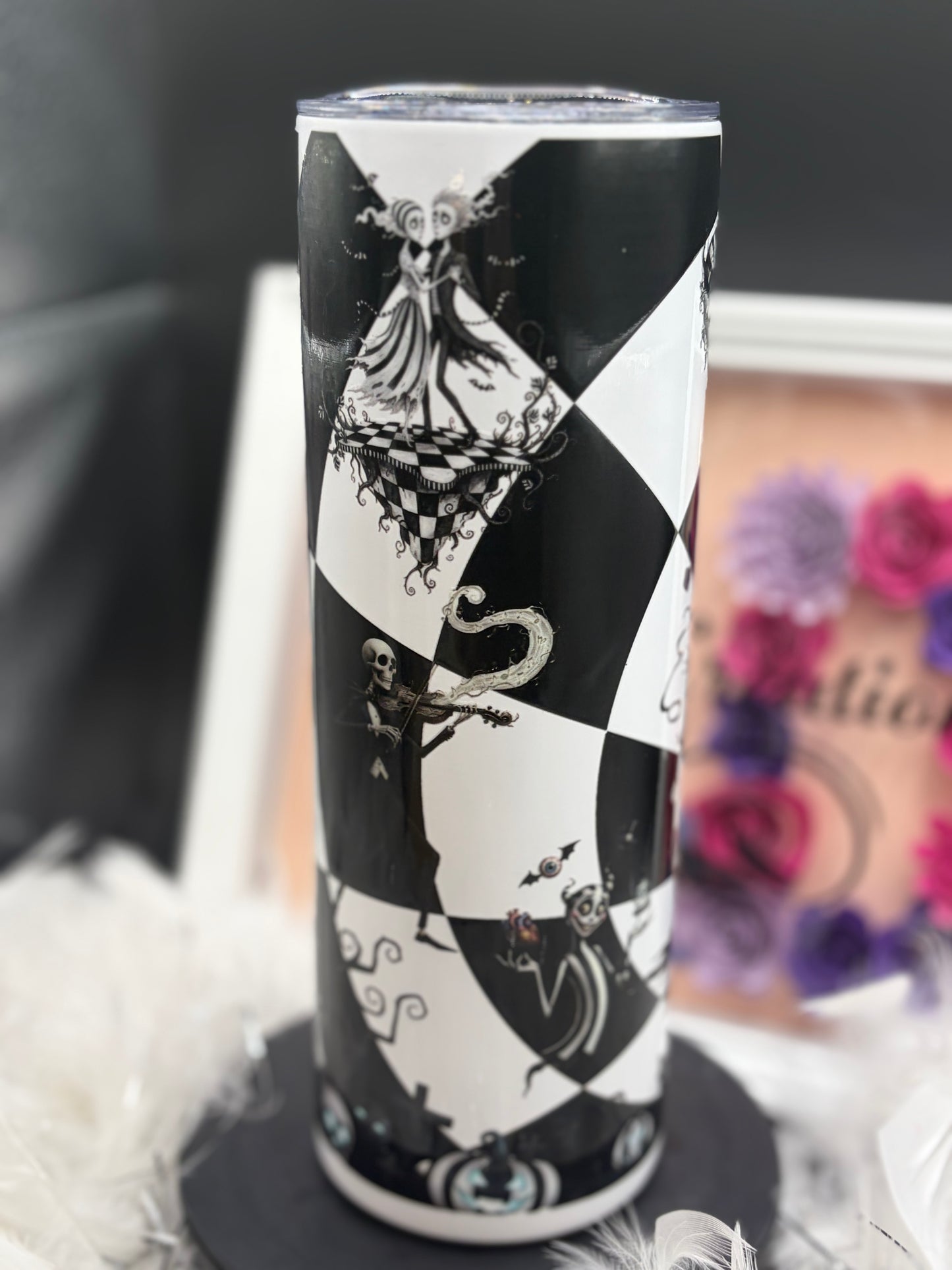 Tumbler noir et blanc  image 1