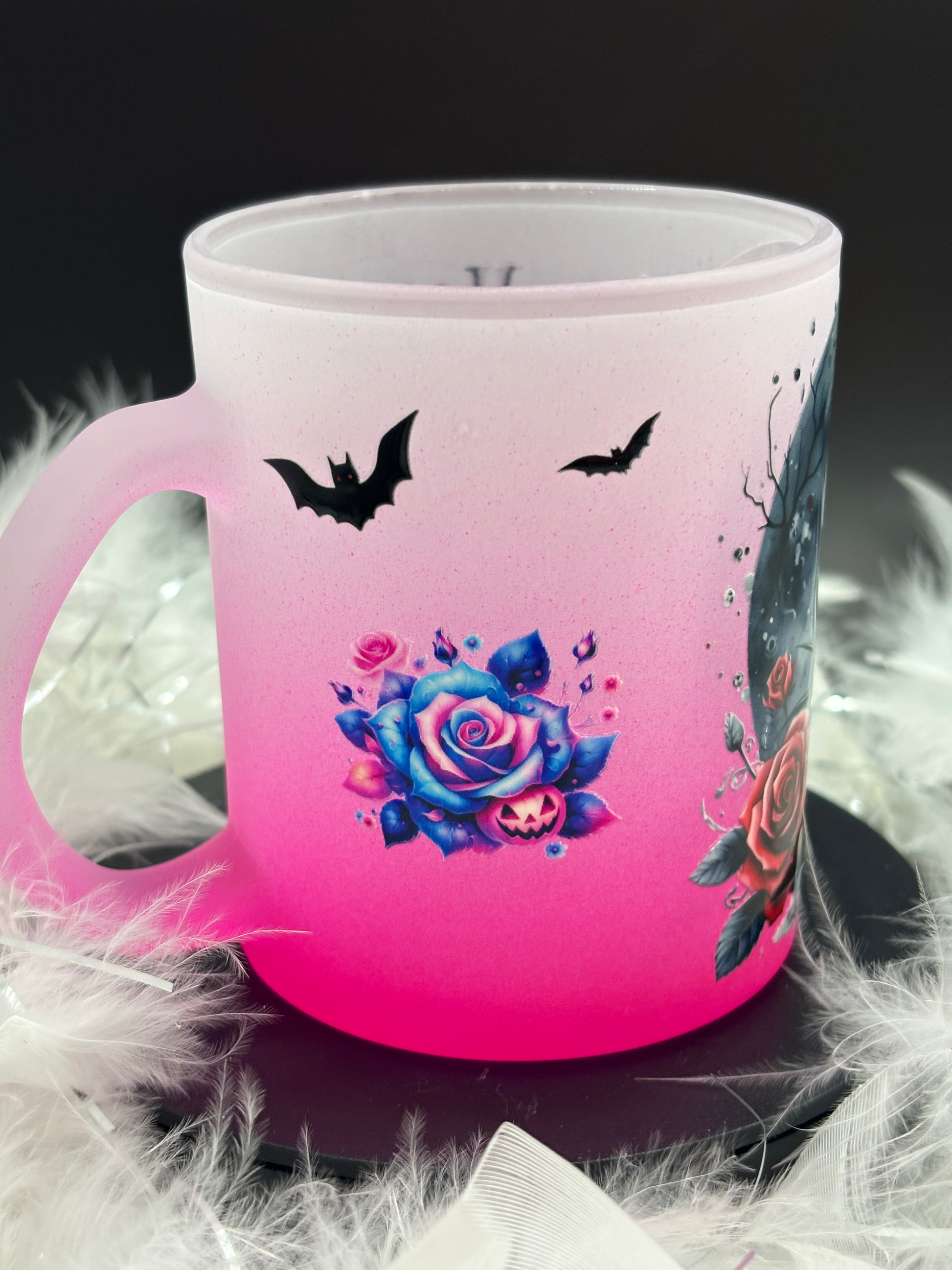 Mug, Halloween rose image 2