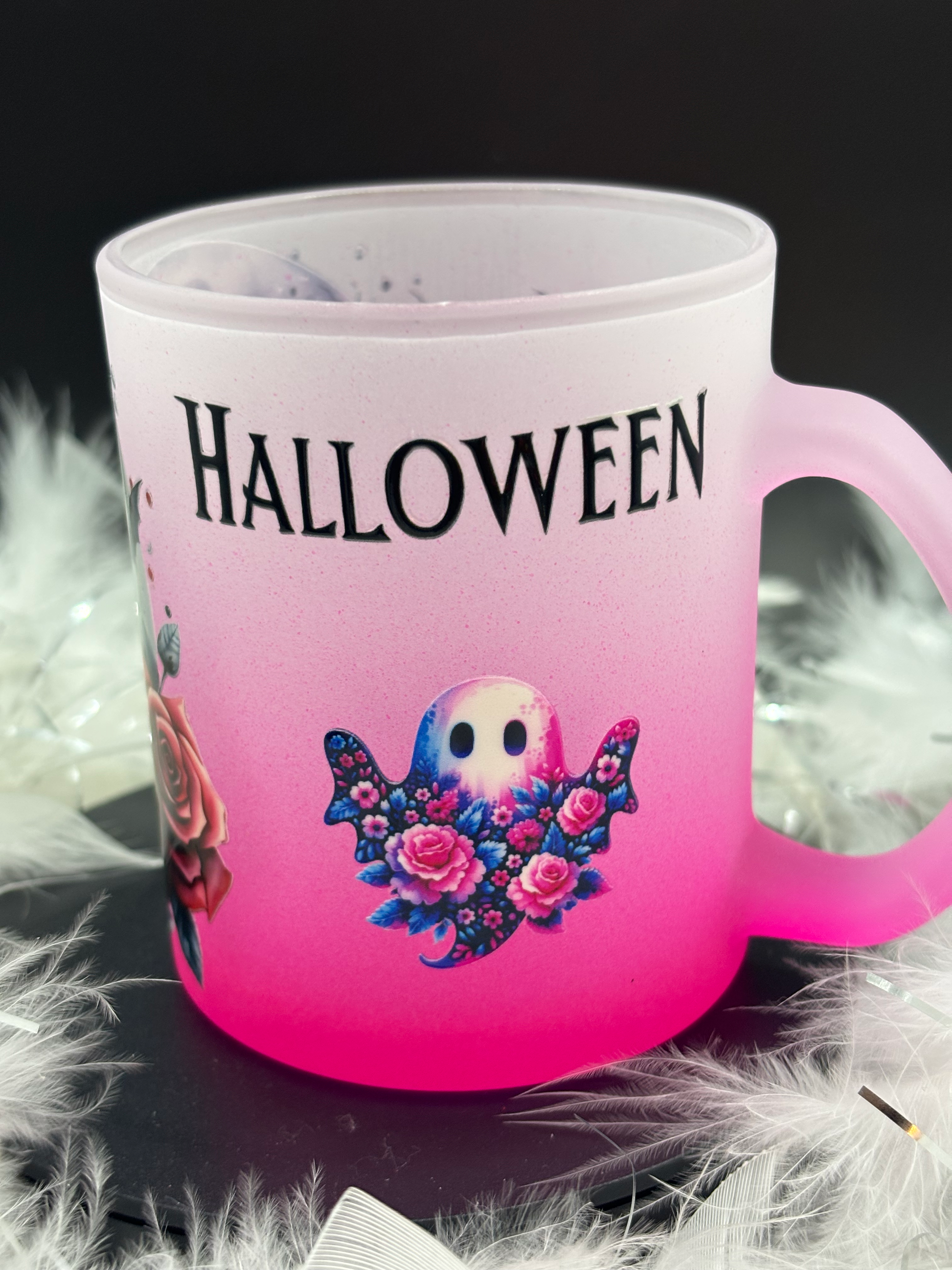 Mug, Halloween rose image 1