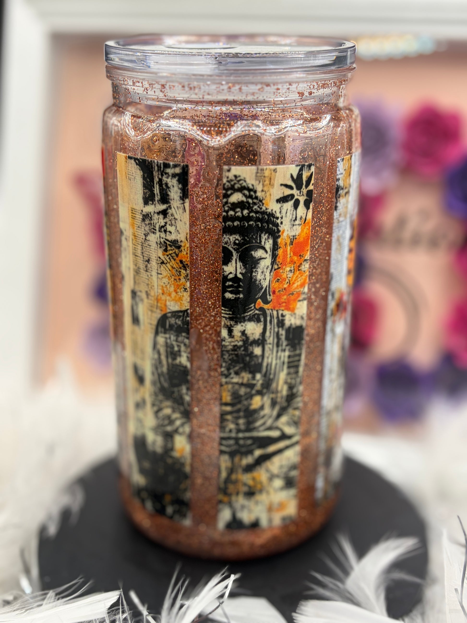 Tumbler bouddha image 0