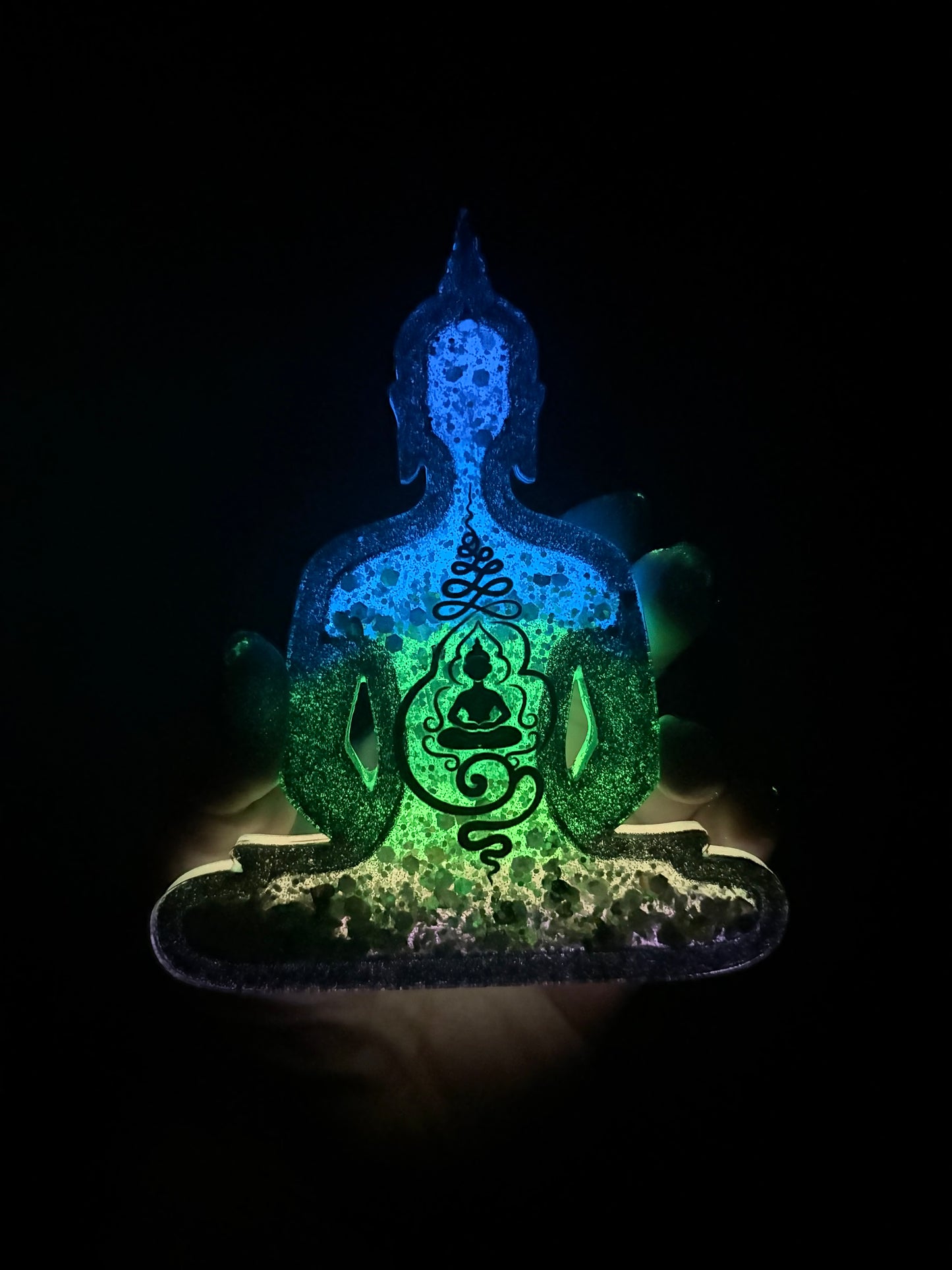 Snowglobe grand bouddha image 1