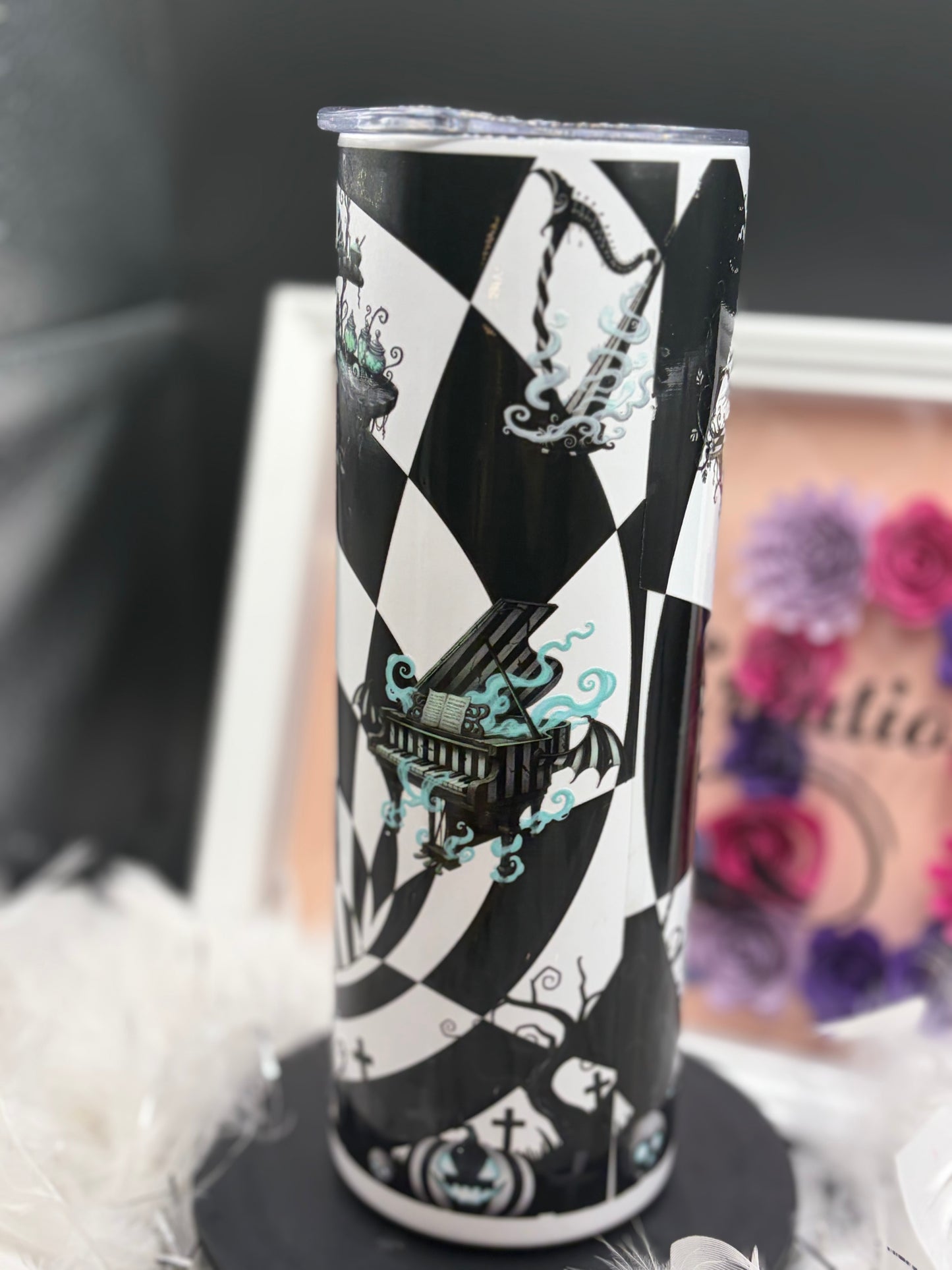 Tumbler noir et blanc  image 3