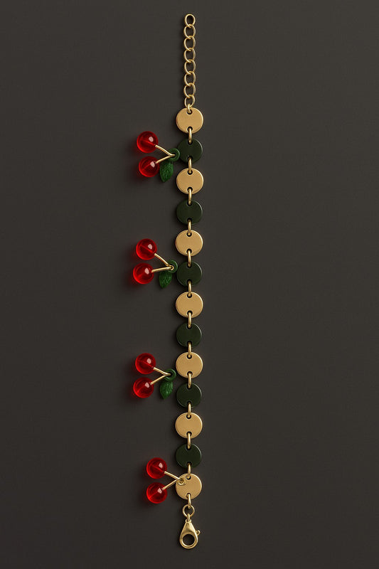 Bracelet cerise image 0