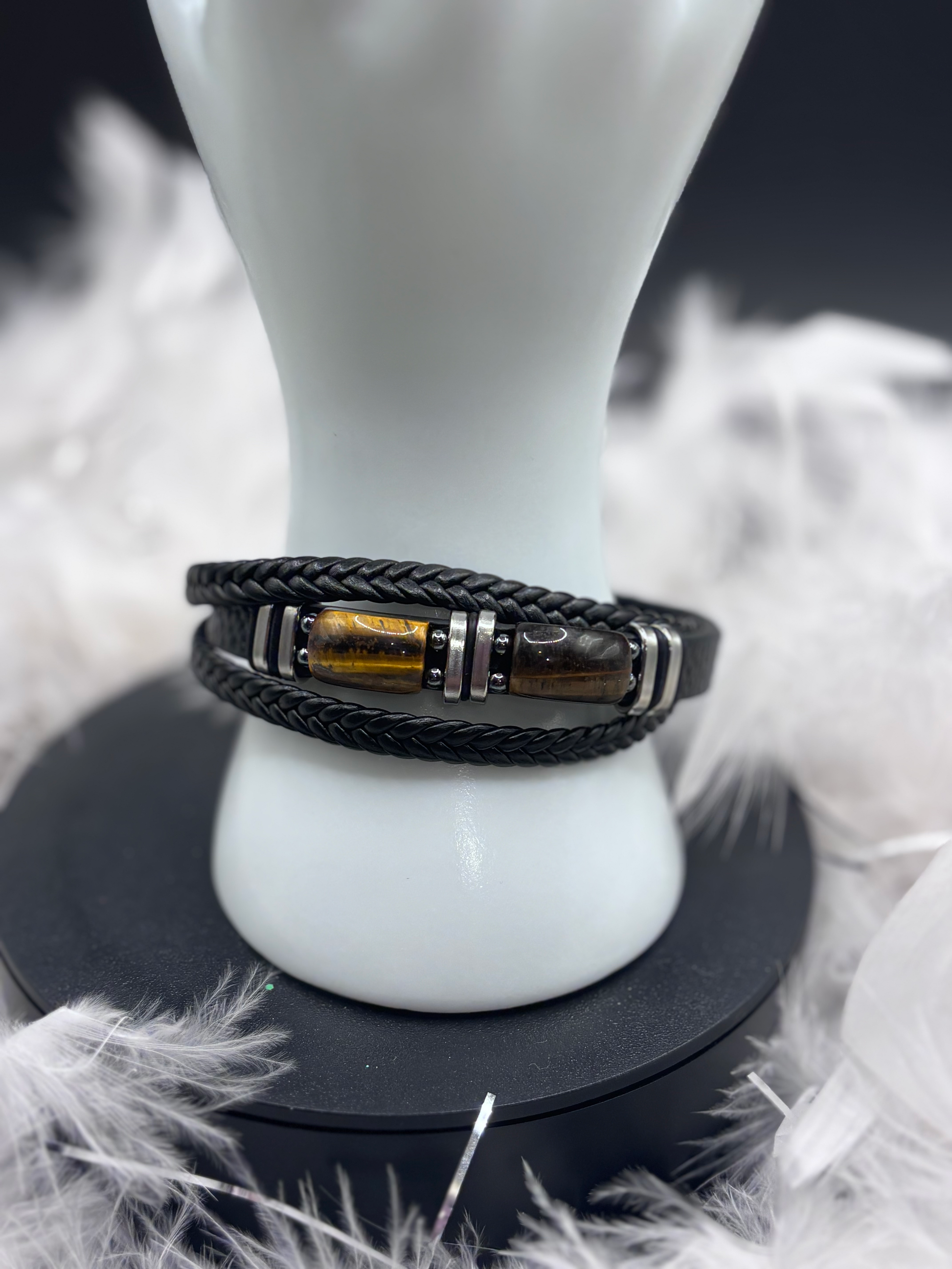 Bracelet, Pierre noir image 0