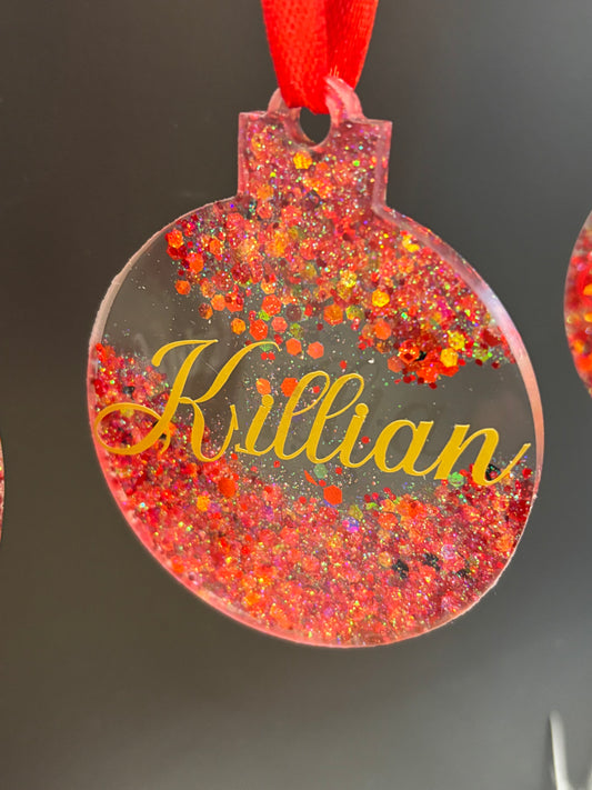 Boule de noël personnalisée image 0