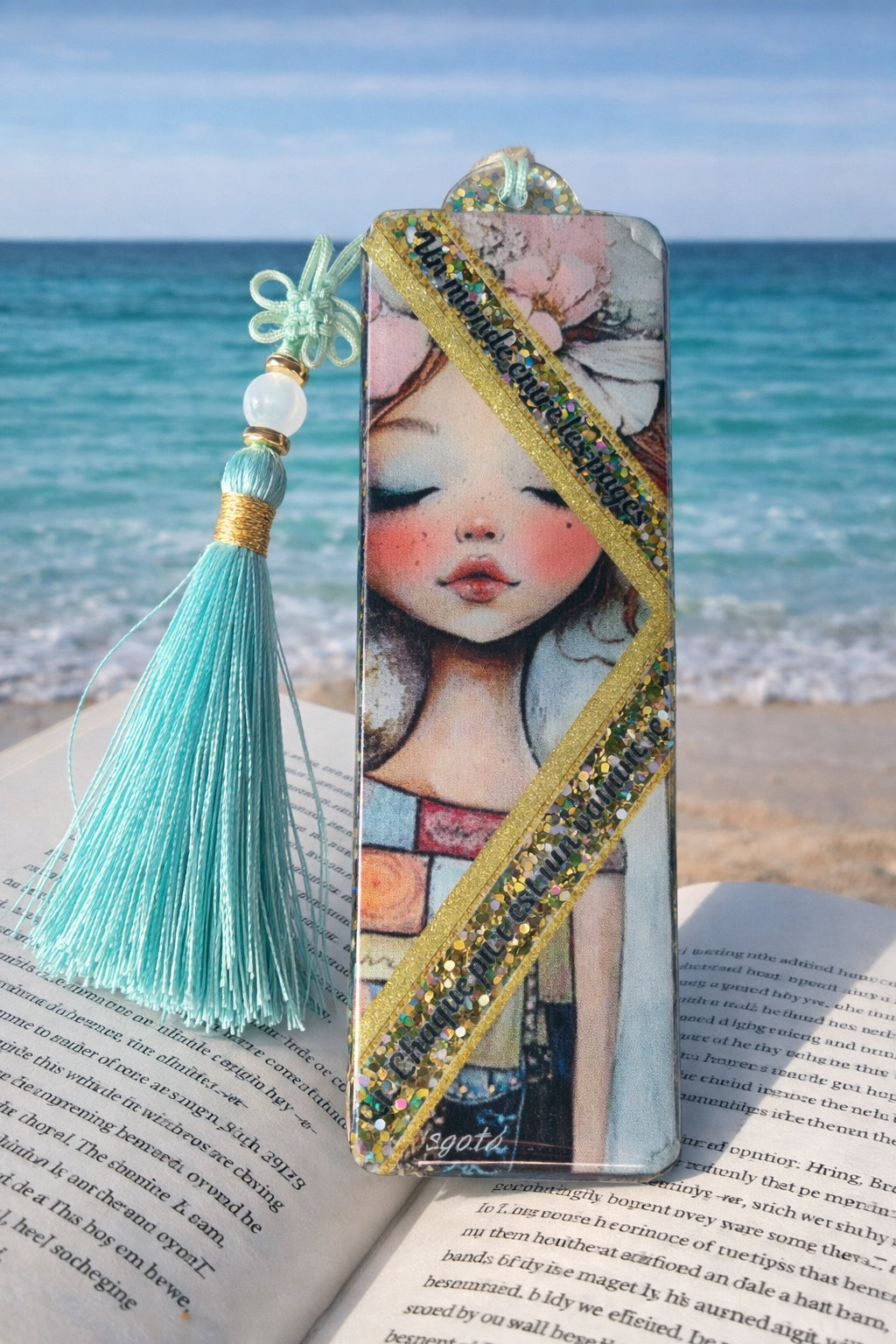 Marque pages fille image 0